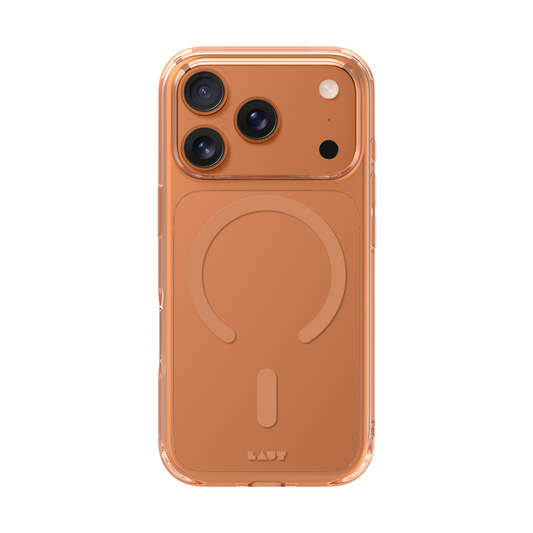 LAUT Crystal Fluro MagSafe Case for iPhone 17 Pro - Clear Bronze