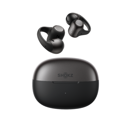 SHOKZ OpenDots 2 Open-Ear True Wireless Earbuds - Black