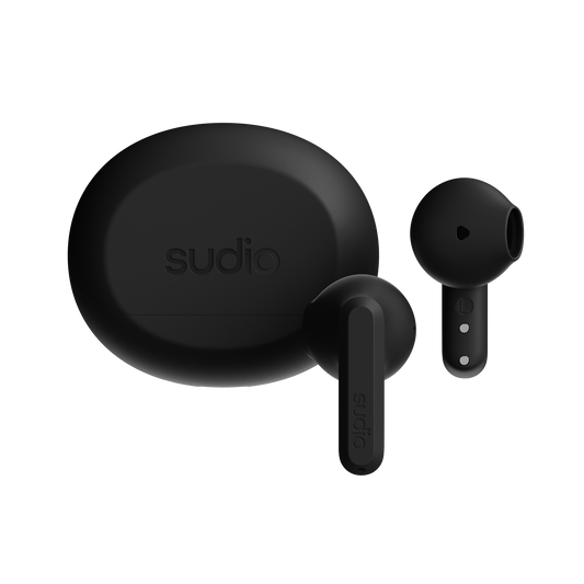 SUDIO A3 True Wireless Earbuds - Black