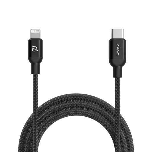 ADAM ELEMENTS PeAk II C200B USB-C to Lightning Cable 2m - Black