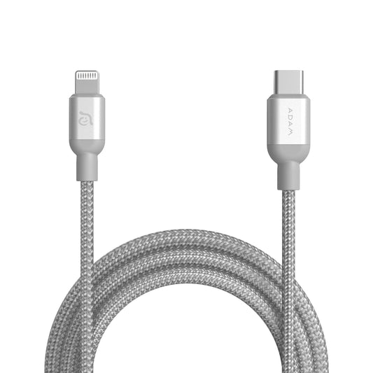 ADAM ELEMENTS PeAk II C200B USB-C to Lightning Cable 2m - Silver