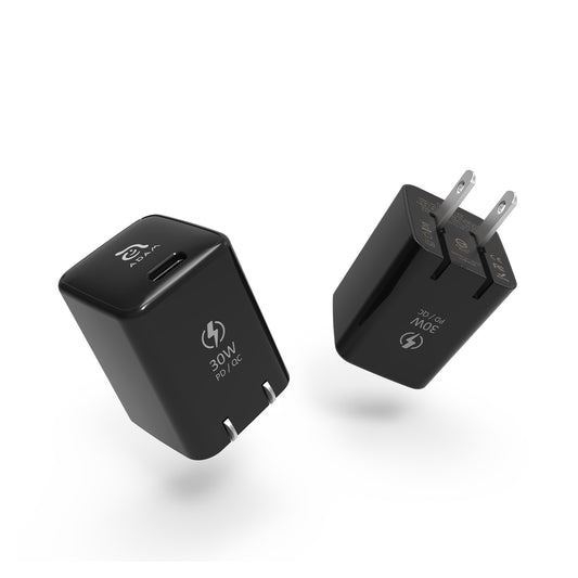 ADAM ELEMENTS Omnia X3 30W USB-C PD Wall Charger - Black