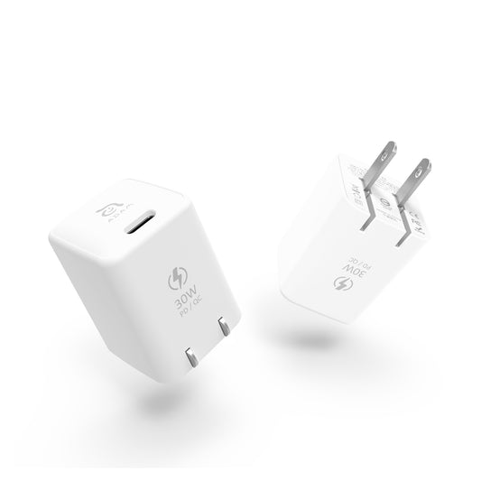 ADAM ELEMENTS Omnia X3 30W USB-C PD Wall Charger - White