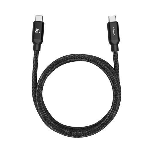 ADAM ELEMENTS Casa C200 USB-C to USB-C 100W Cable - Black