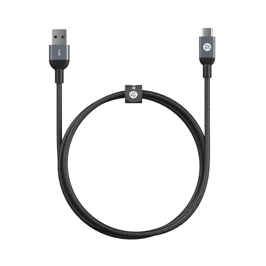 ADAM ELEMENTS Casa M100+ USB3.1 Gen2 USB-C to USB-A Cable - Black