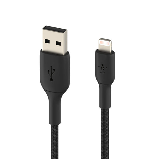 BELKIN BoostUp Charge Braided Lightning Cable 1m - Black