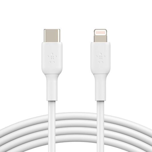 BELKIN BoostUp Charge USB-C to Lightning Cable 1m - White