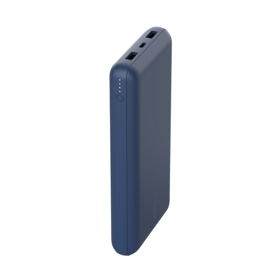 BELKIN BoostCharge 20000mAh USB-A and USB-C 15w Power Bank - Blue