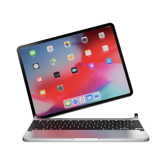 BRYDGE Wireless Keyboard for iPad Pro 12.9" (3rd-4th Gen) - Silver