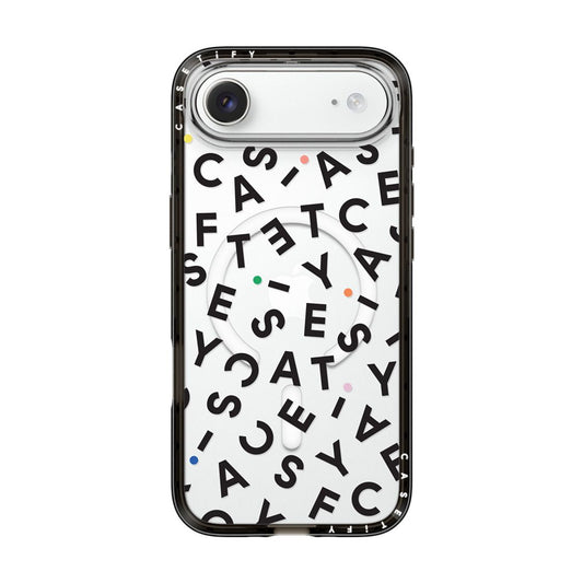 CASETIFY Compact MagSafe Case for iPhone Air - Monogram Black