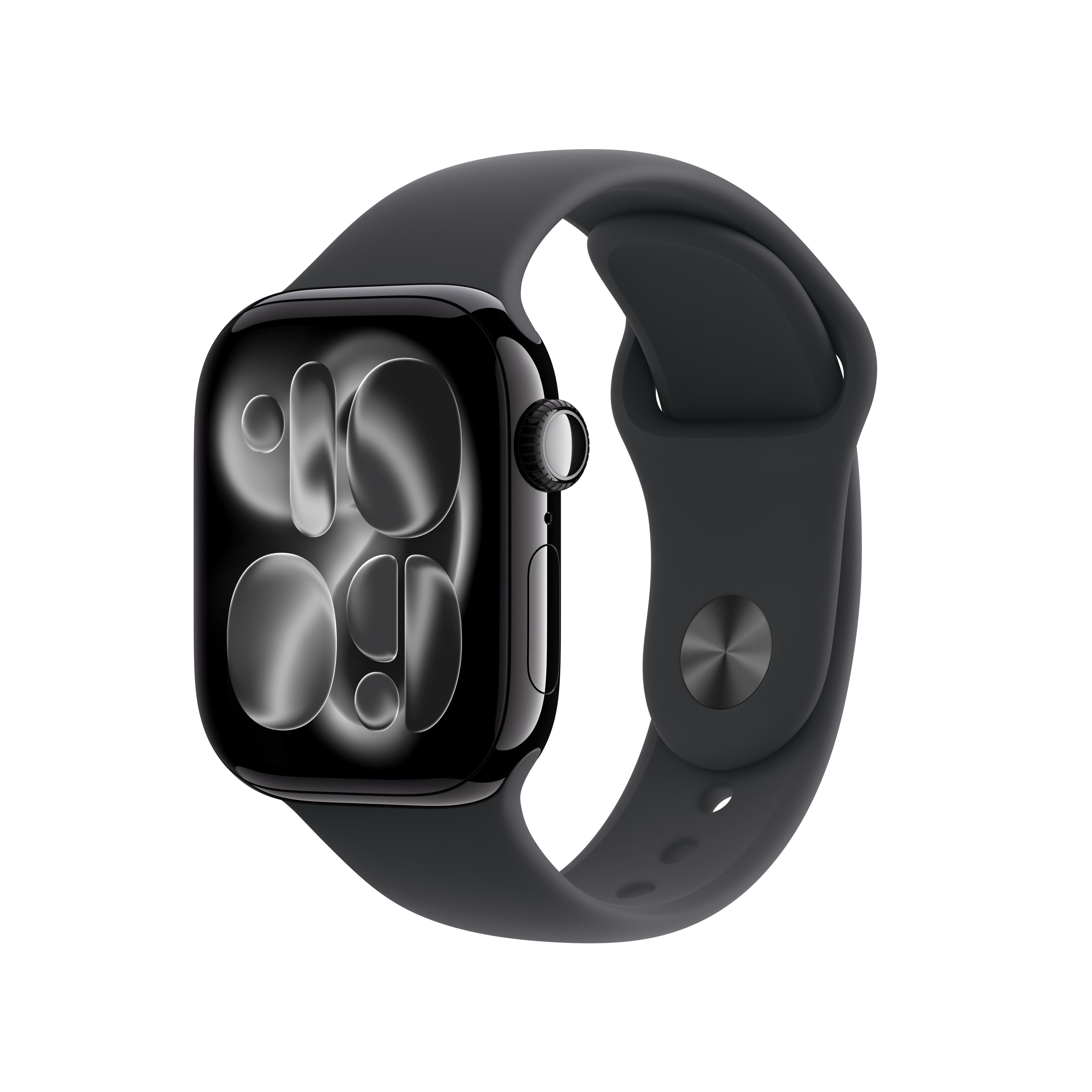 Apple Watch Series 11 GPS 42mm Jet Black Aluminium Case with Black