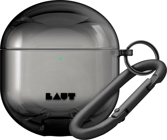 LAUT Aero Protect Case for AirPods 4 - Black Crystal (OLD)