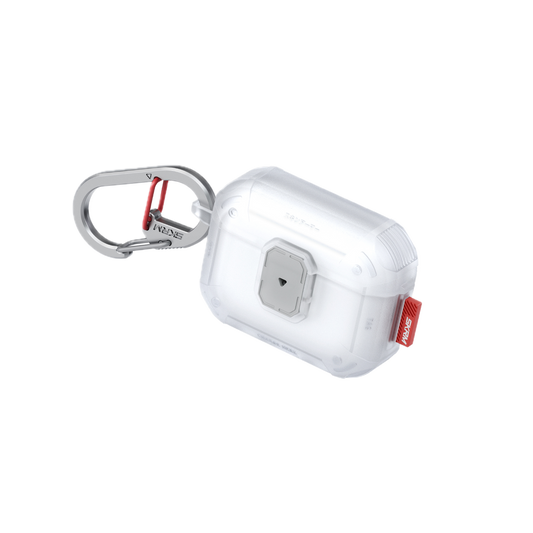 SKINARMA Mecha Le Lock Edition Frosted for AirPods Pro 3 - Clear
