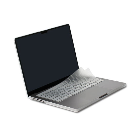 MOSHI ClearGuard Keyboard Skin for MBAir 13/15"" M2 | MBPro 14/16"" M2-M5 Pro/Max - Clear"