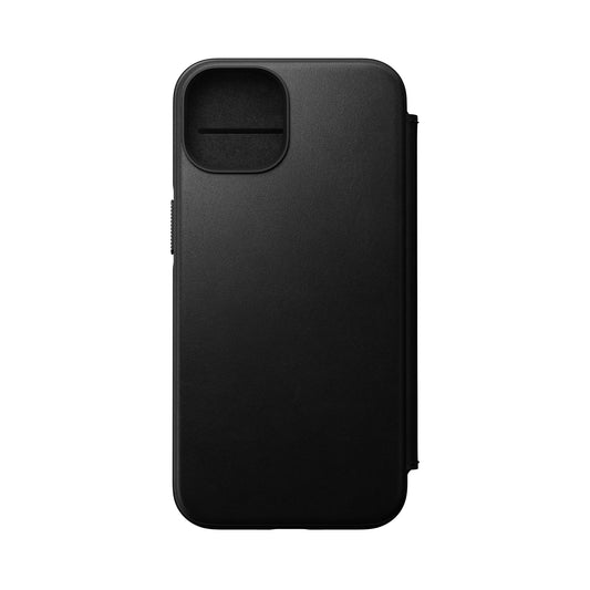 NOMAD Modern Leather Folio/Nomad for iPhone 14 - Black
