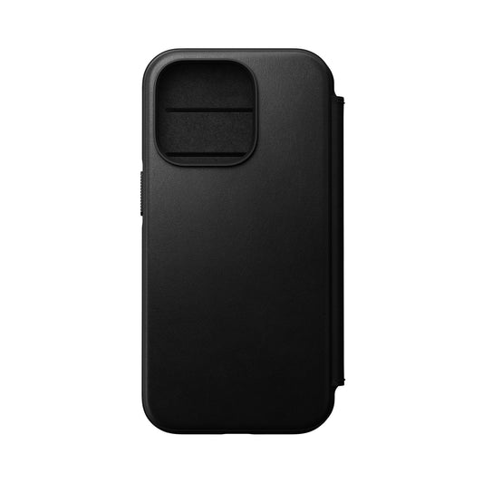 NOMAD Modern Leather Folio/Nomad for iPhone 14 Pro - Black