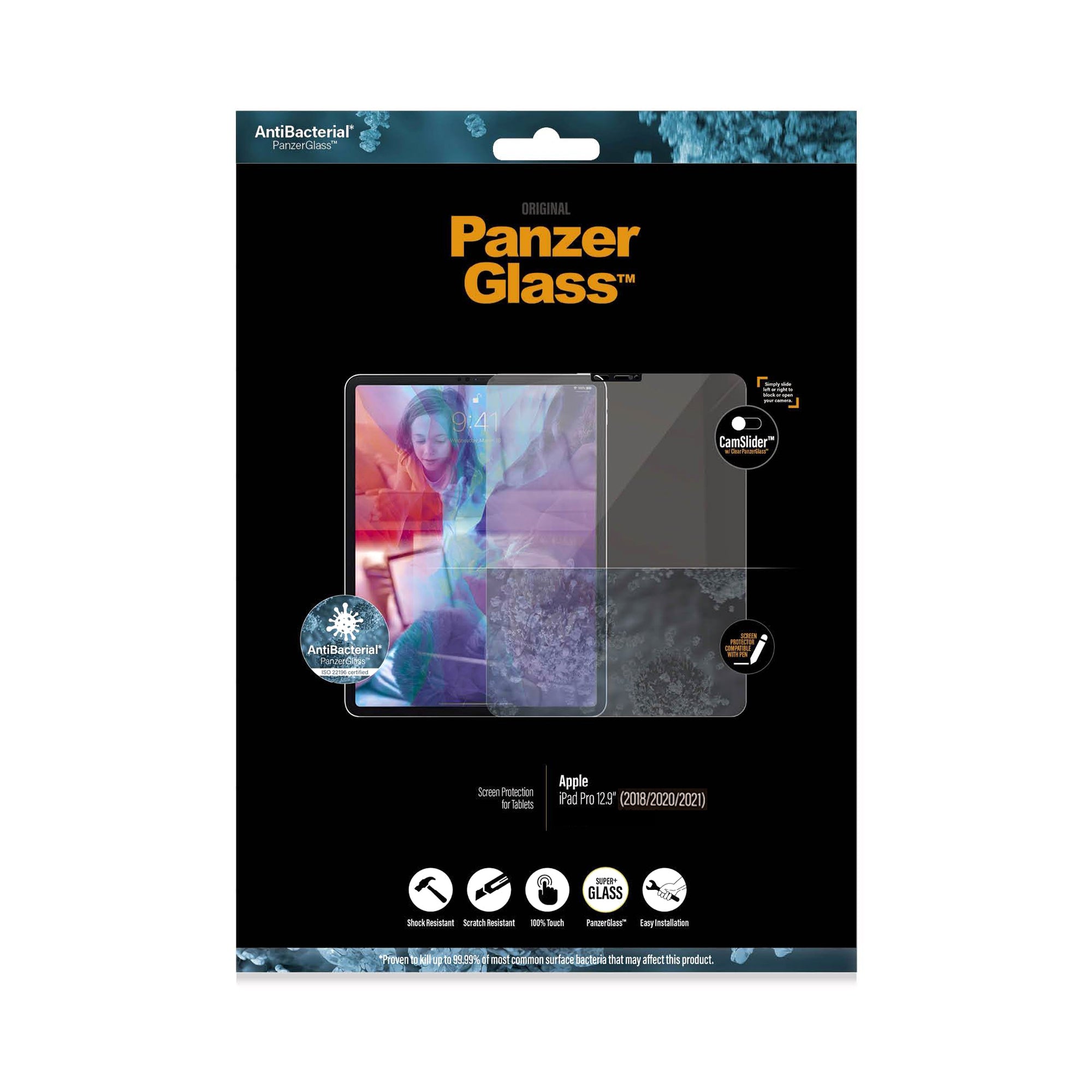 PanzerGlass CamSlider - screen protector for mobile phone - case