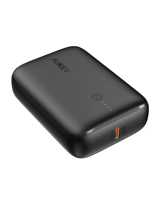 AUKEY Basix Mini 10000mAh PD 20W Power Bank - Black