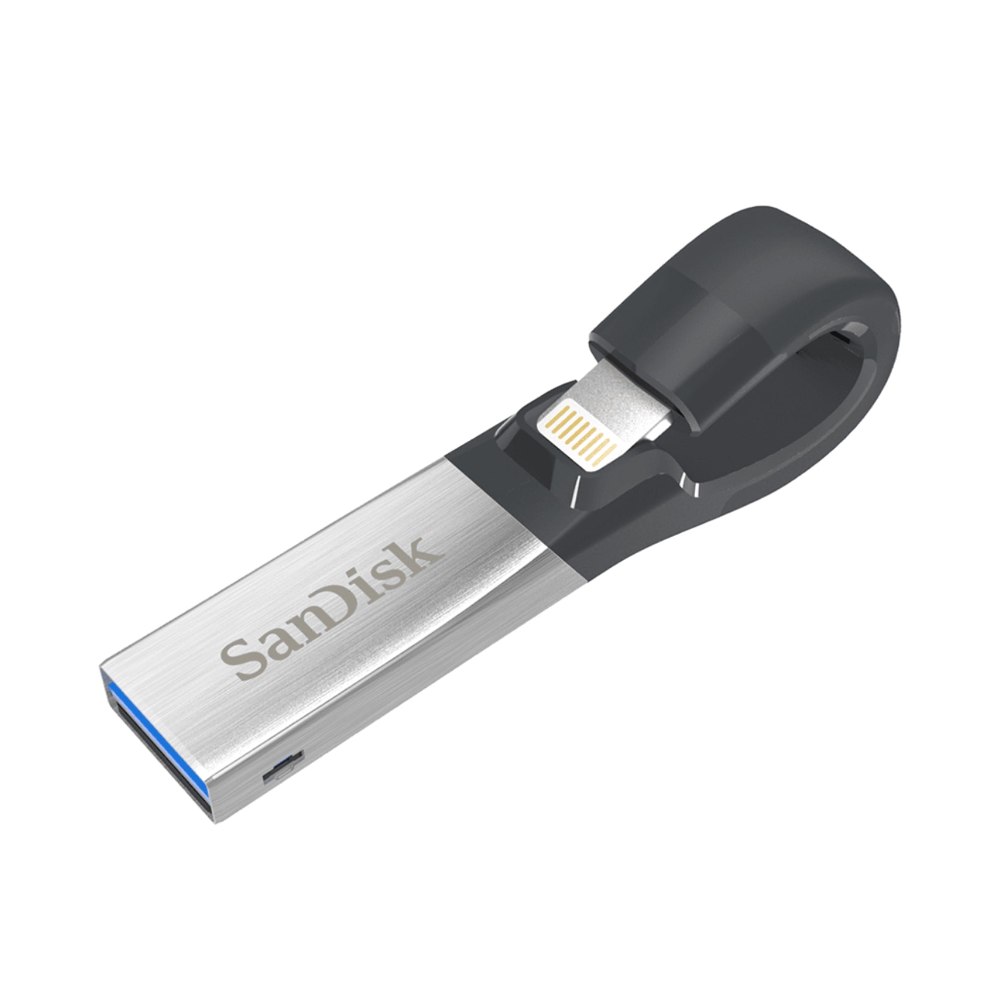 SANDISK iXpand Version OTG Flash Drive (16gb) Silver/Black