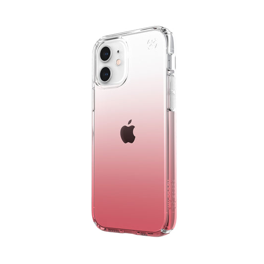 SPECK Presidio Perfect-Clear Ombre Case for iPhone 12 Pro Max - Clear/Vintage Rose