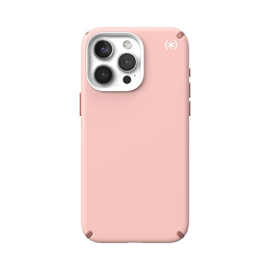 SPECK Presidio2 Pro with MagSafe for iPhone 15 Pro Max - Dahlia Pink/Rose Copper/White