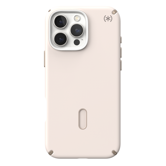 SPECK Presidio2 Pro MagSafe + ClickLock Case for iPhone 16 Pro Max - Bleached Bone/Heirloom Gold