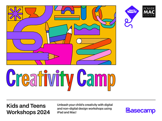 Discover your kids' digital artistic skills with  Basecamp’s ‘Creativity Camp’ workshop series