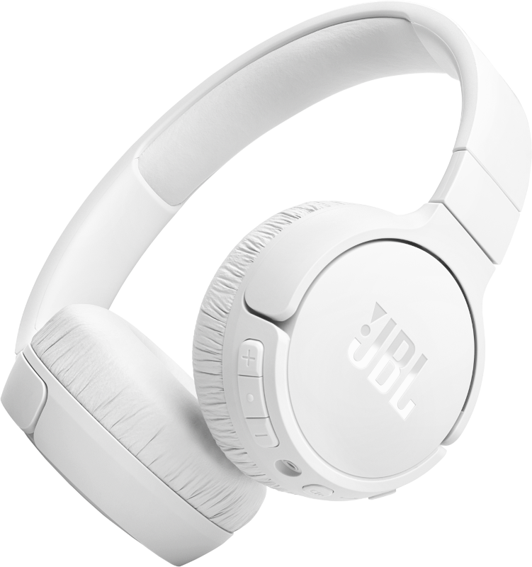 JBL Tune 670NC Adaptive Noise Cancelling Wireless On-Ear Headphones - White