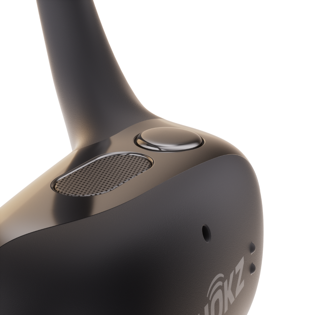 SHOKZ OpenFit 2+ Open-Ear True Wireless Earbuds - Black