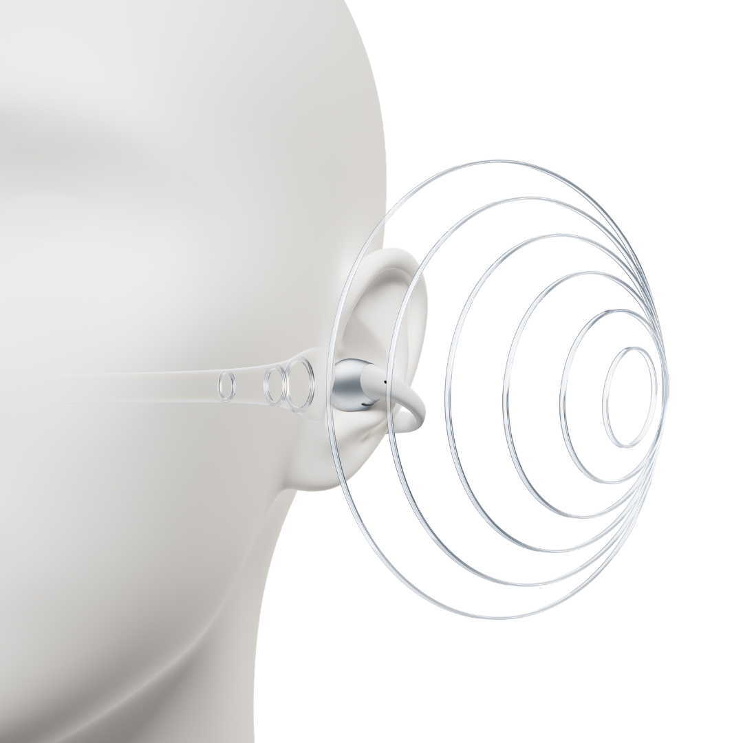 SHOKZ OpenDots 2 Open-Ear True Wireless Earbuds - Grey