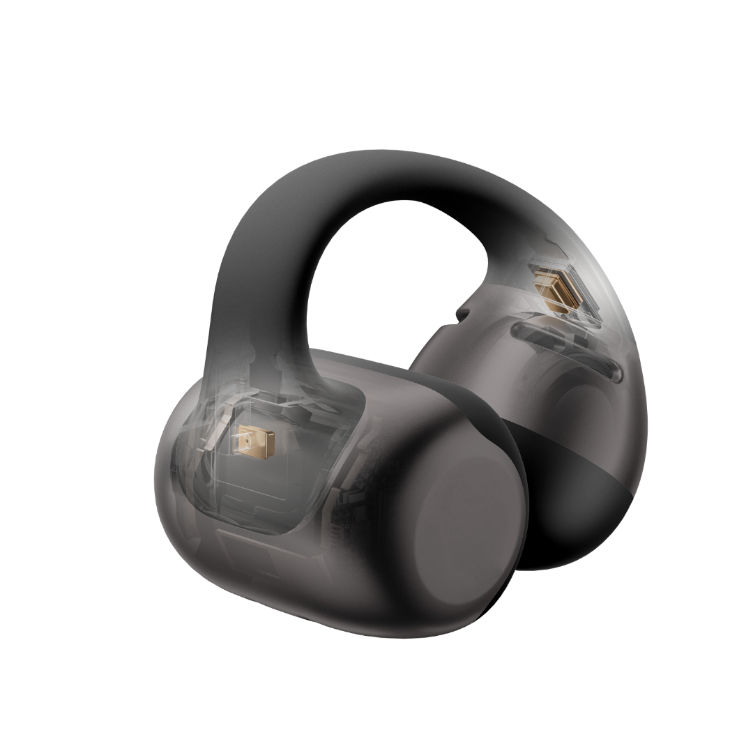 SHOKZ OpenDots 2 Open-Ear True Wireless Earbuds - Black