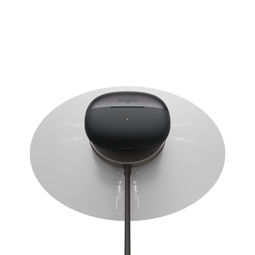 SHOKZ OpenDots 2 Open-Ear True Wireless Earbuds - Black
