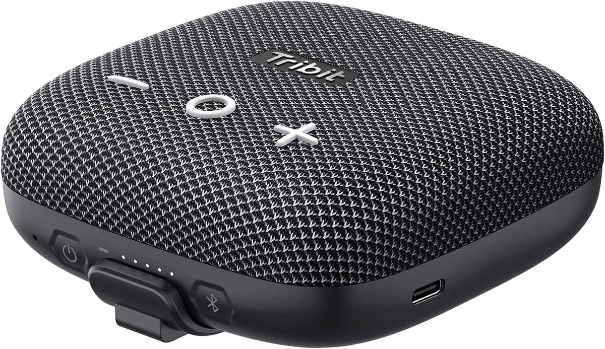 TRIBIT StormBox Micro 2 Portable Bluetooth Speaker - Black