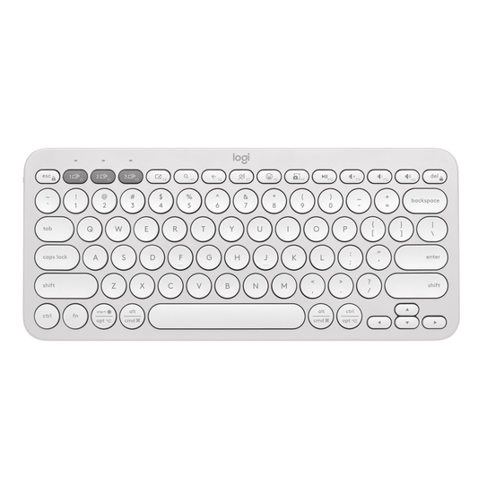 LOGITECH Pebble Keys 2 K380S - Tonal White