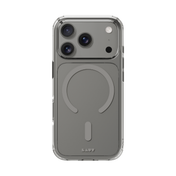 LAUT Crystal Fluro MagSafe Case for iPhone 17 Pro Max - Clear Light Grey