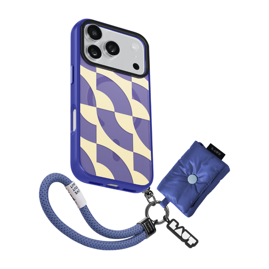 LAUT Keyko Pop MagSafe Case for iPhone 17 Pro Max - Indigo Tide