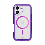 TECH21 EvoPro MagSafe Case for iPhone 17 - Kindred Purple/Cyber Pink