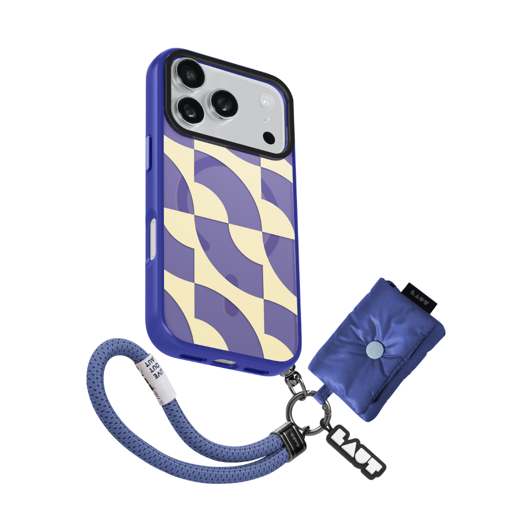 LAUT Keyko Pop MagSafe Case for iPhone 17 Pro - Indigo Tide