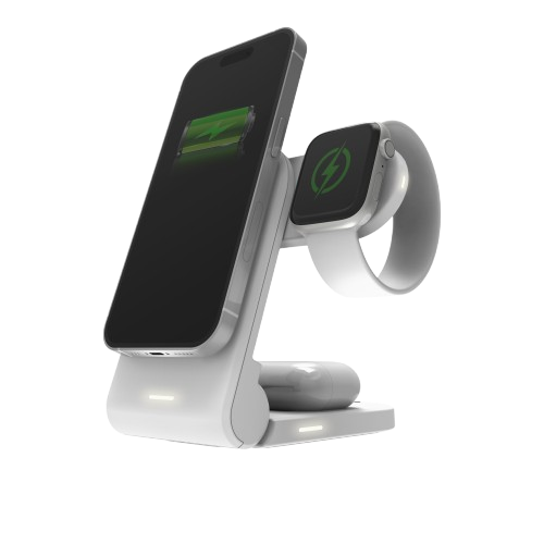 STM ChargeTree Mag Portable Wireless Charging Station - White