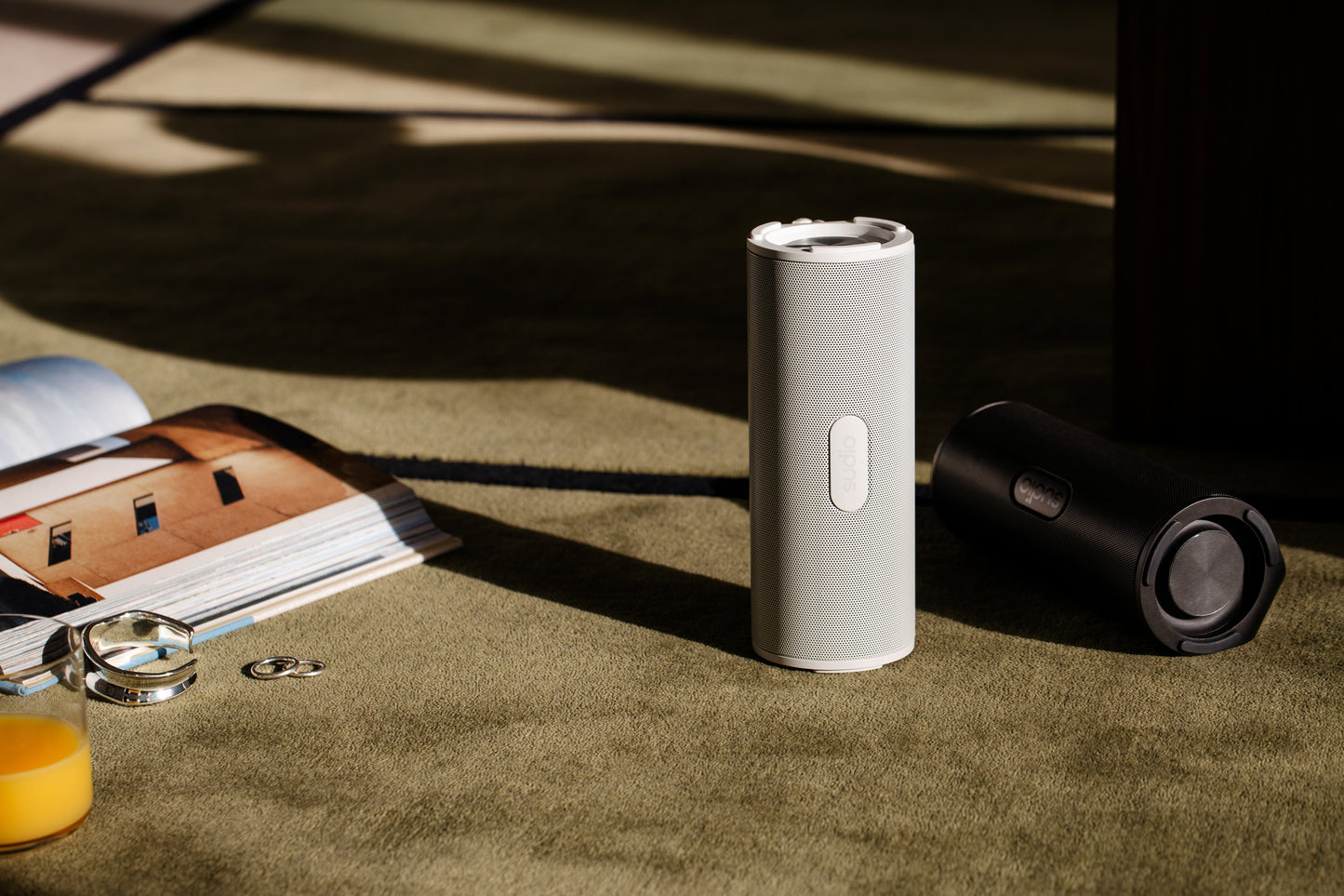 SUDIO F4 Portable Bluetooth Speaker - White
