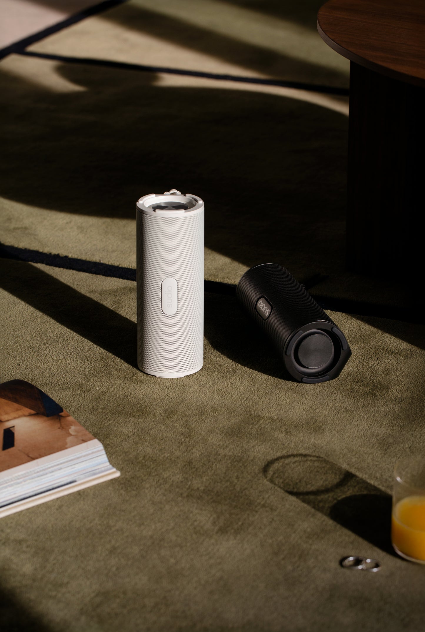 SUDIO F4 Portable Bluetooth Speaker - White
