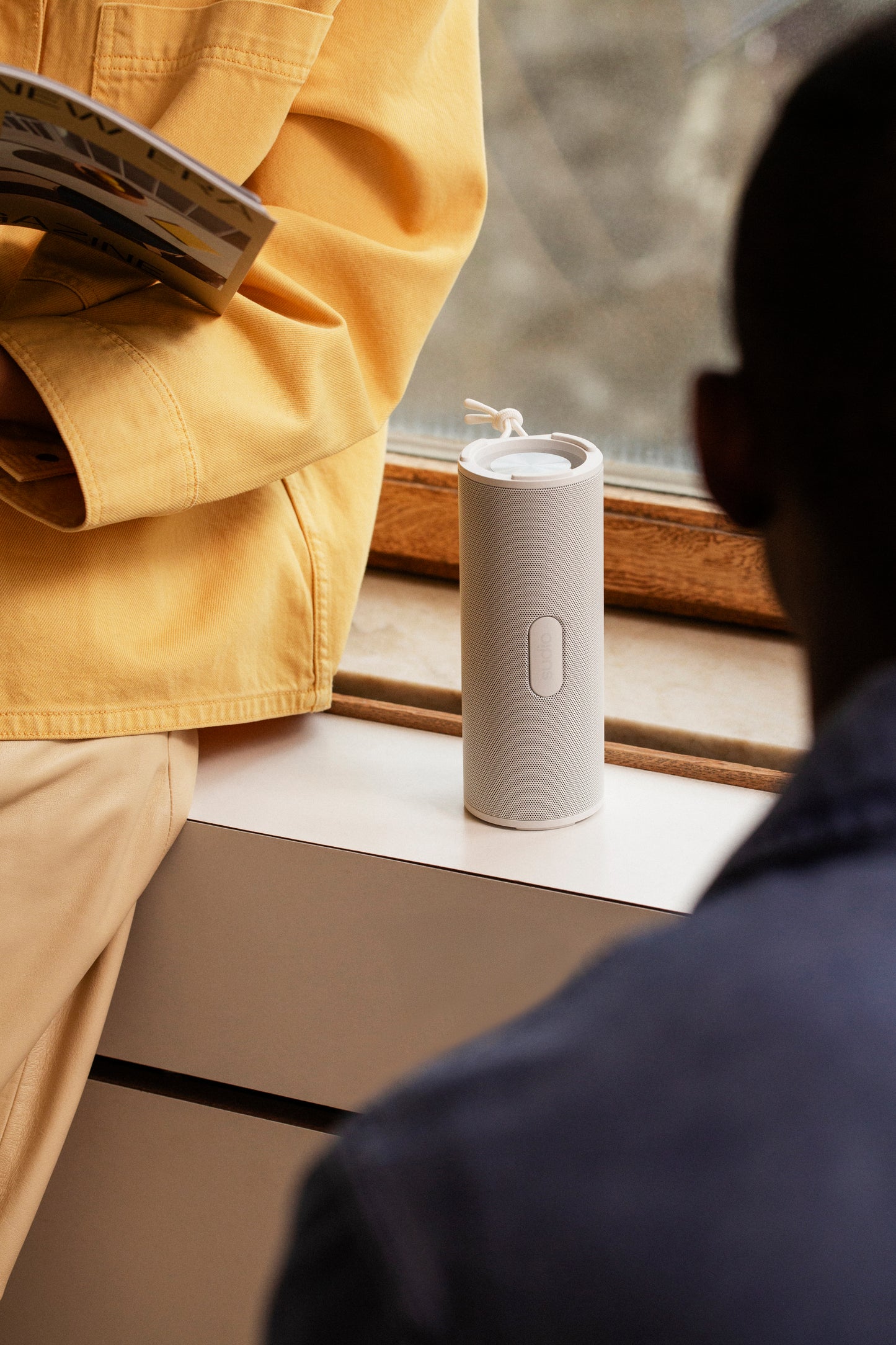 SUDIO F4 Portable Bluetooth Speaker - White