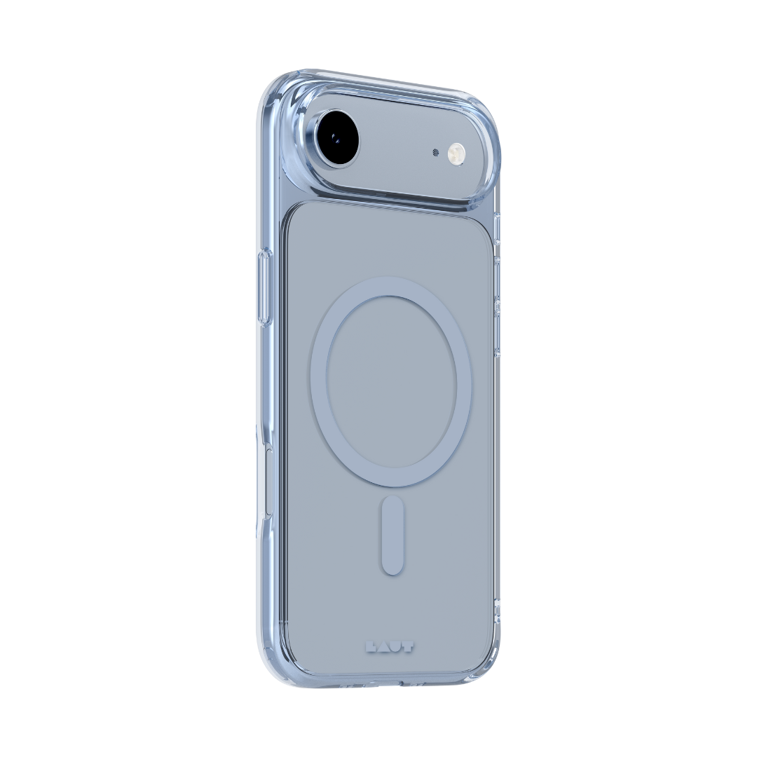 LAUT Crystal Fluro MagSafe Case for iPhone Air - Light Blue