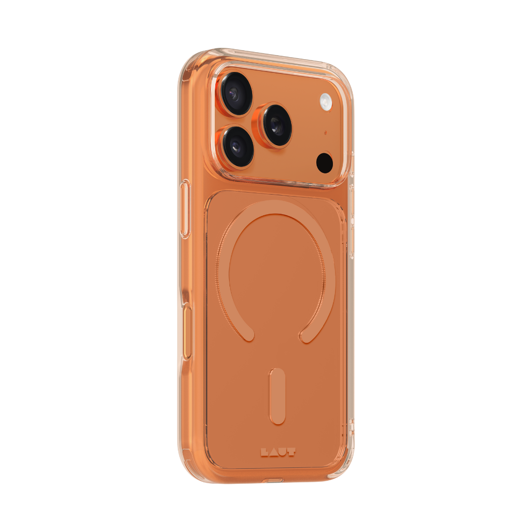 LAUT Crystal Fluro MagSafe Case for iPhone 17 Pro Max - Clear Bronze