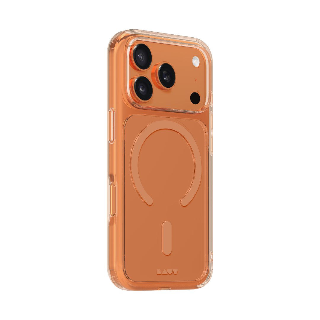 LAUT Crystal Fluro MagSafe Case for iPhone 17 Pro - Clear Bronze