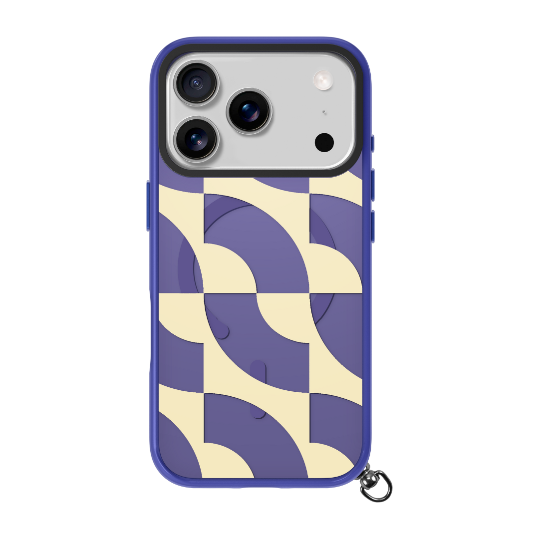 LAUT Keyko Pop MagSafe Case for iPhone 17 Pro - Indigo Tide