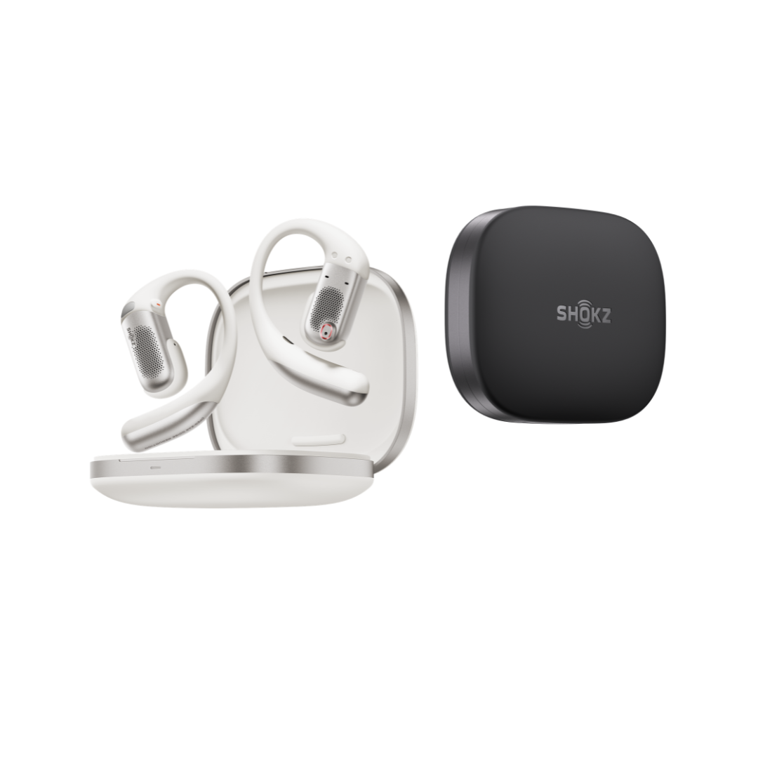 SHOKZ OpenFit Pro Open-Ear True Wireless Earbuds - White