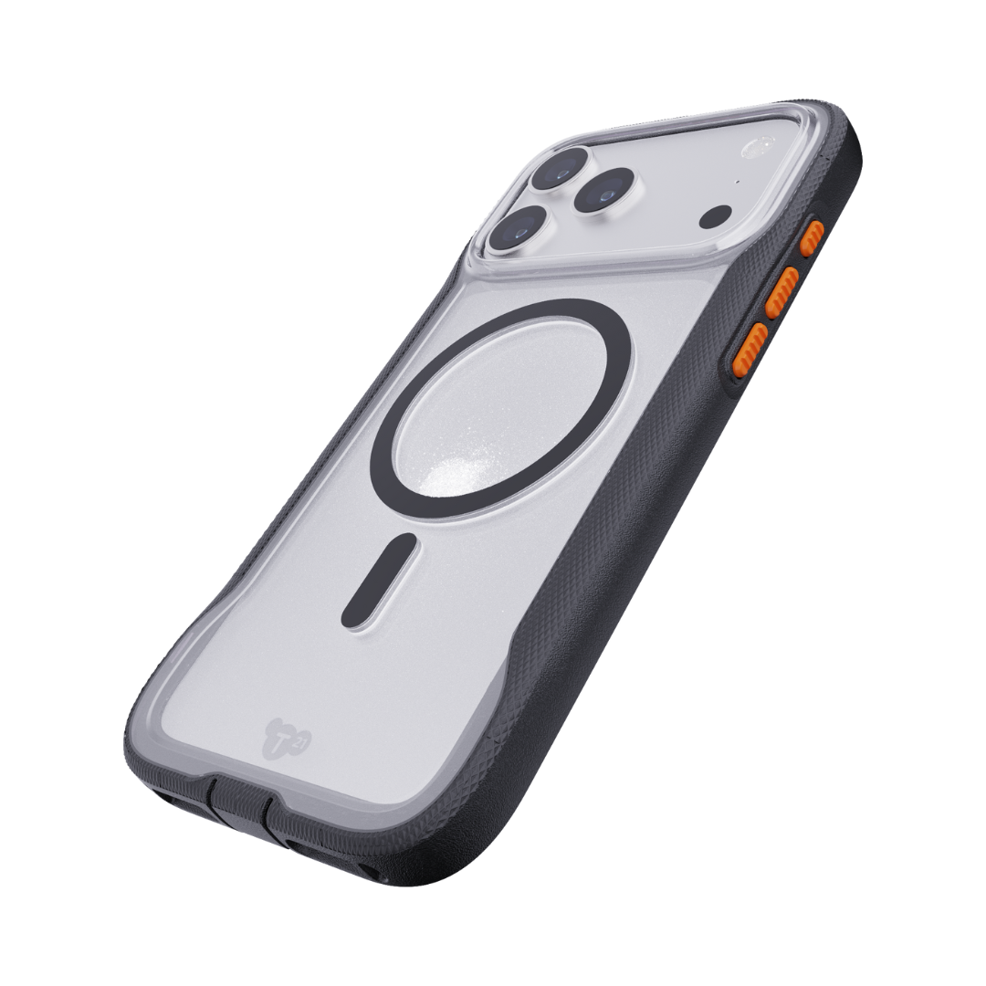 TECH21 EvoPro MagSafe Case for iPhone 17 Pro Max - Clear/Black