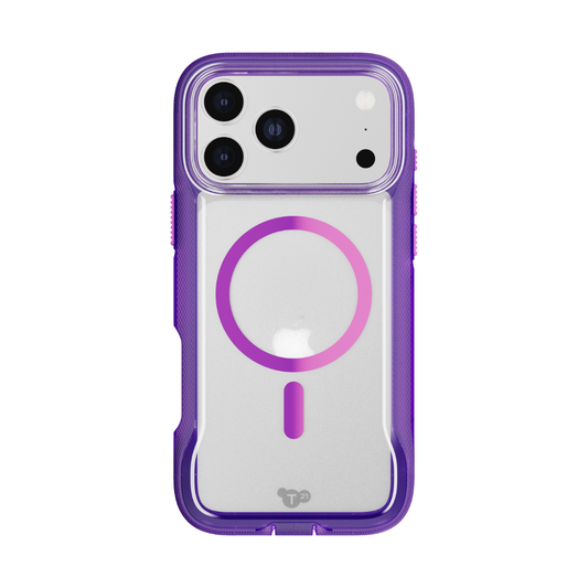 TECH21 EvoPro MagSafe Case for iPhone 17 Pro Max - Kindred Purple/Cyber Pink