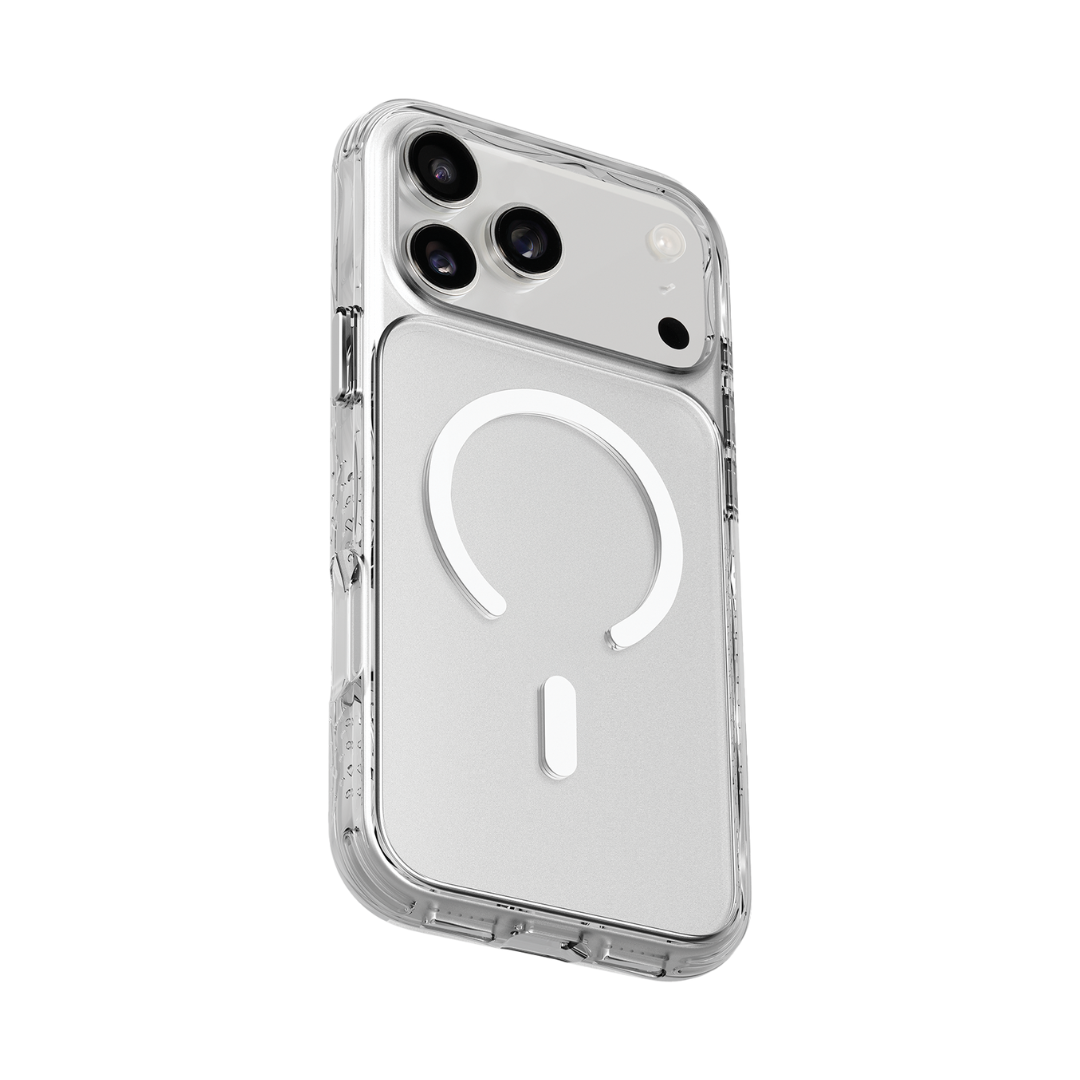 LAUT Crystal Matter X MagSafe Case for iPhone 17 Pro - Crystal